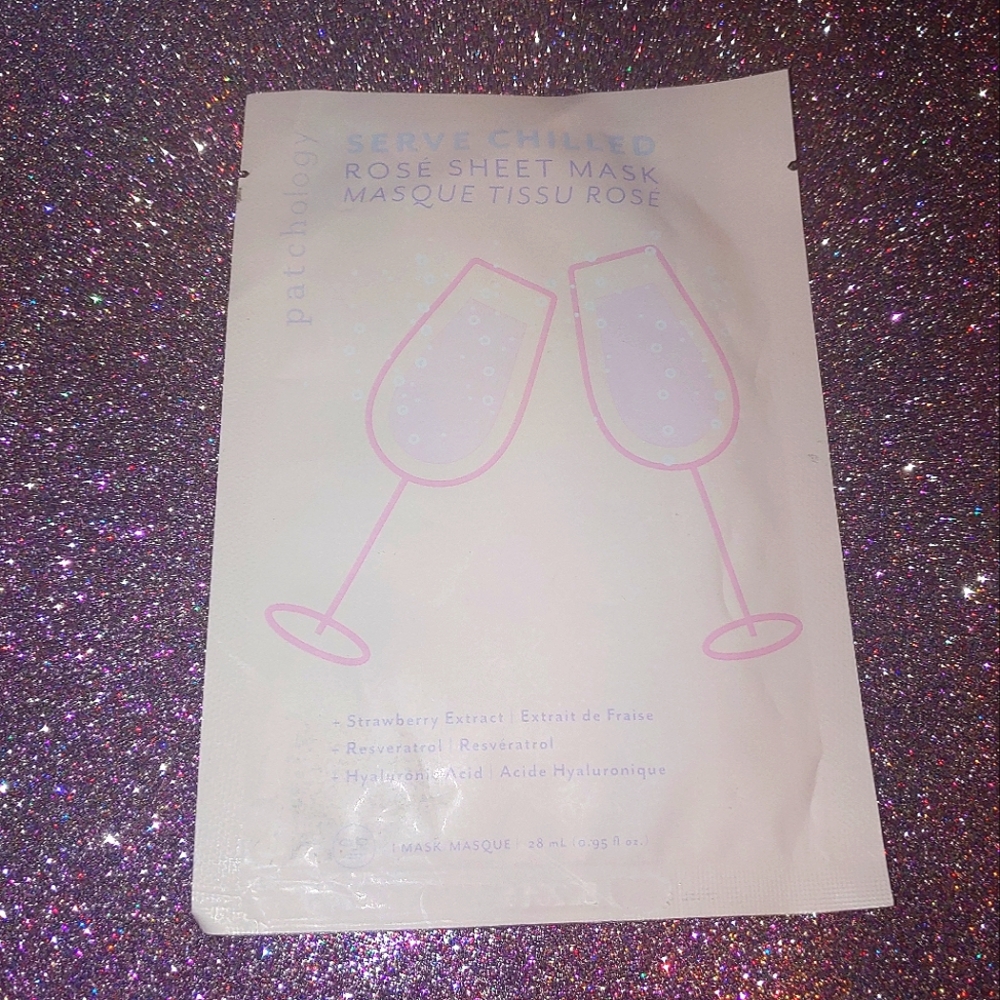 $5 Rosé Facial Sheet Mask Patchology Rose